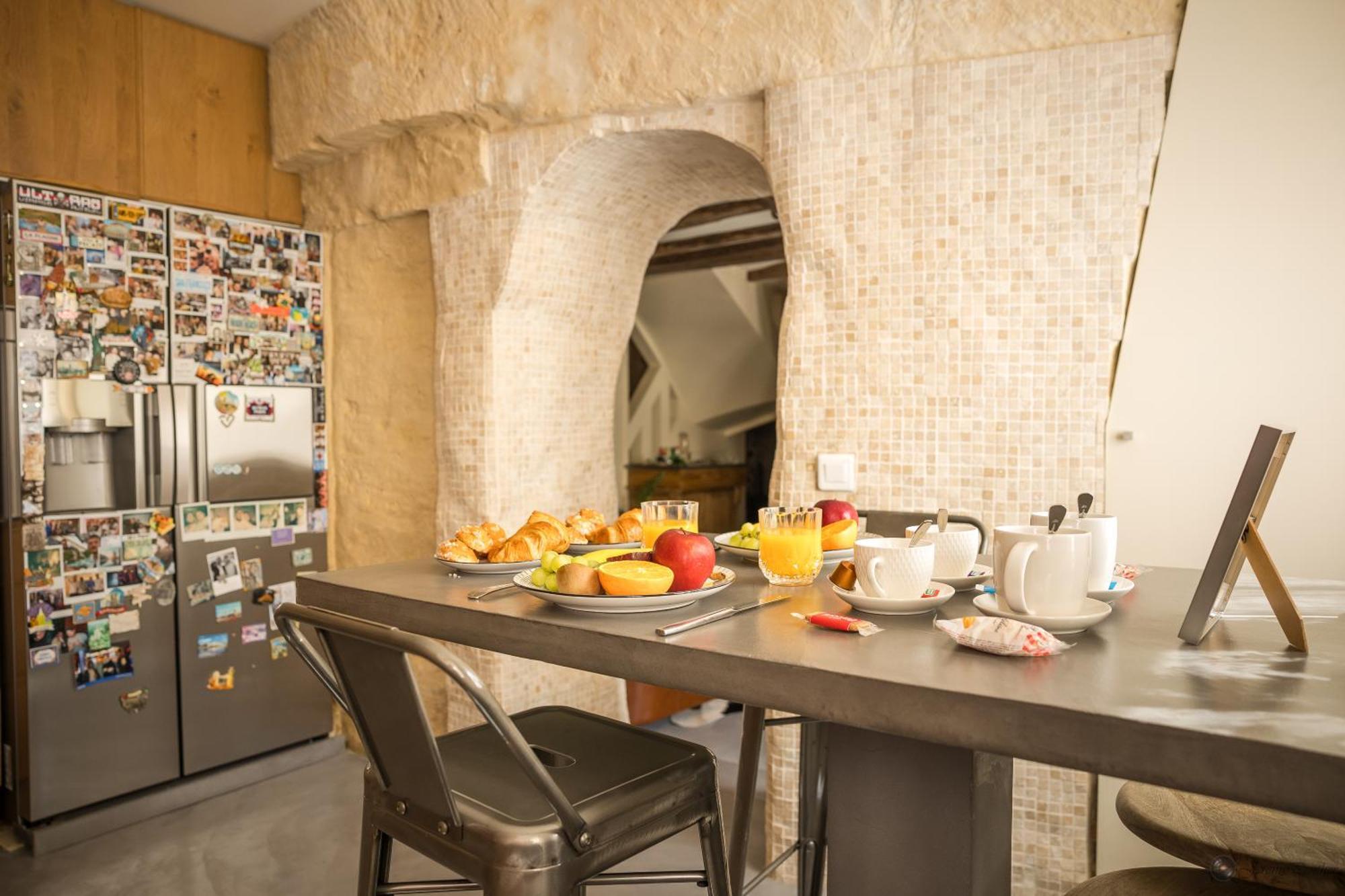 Appartement Chez Millouz - Triplex Semi-Troglodyte à Pontoise Extérieur photo