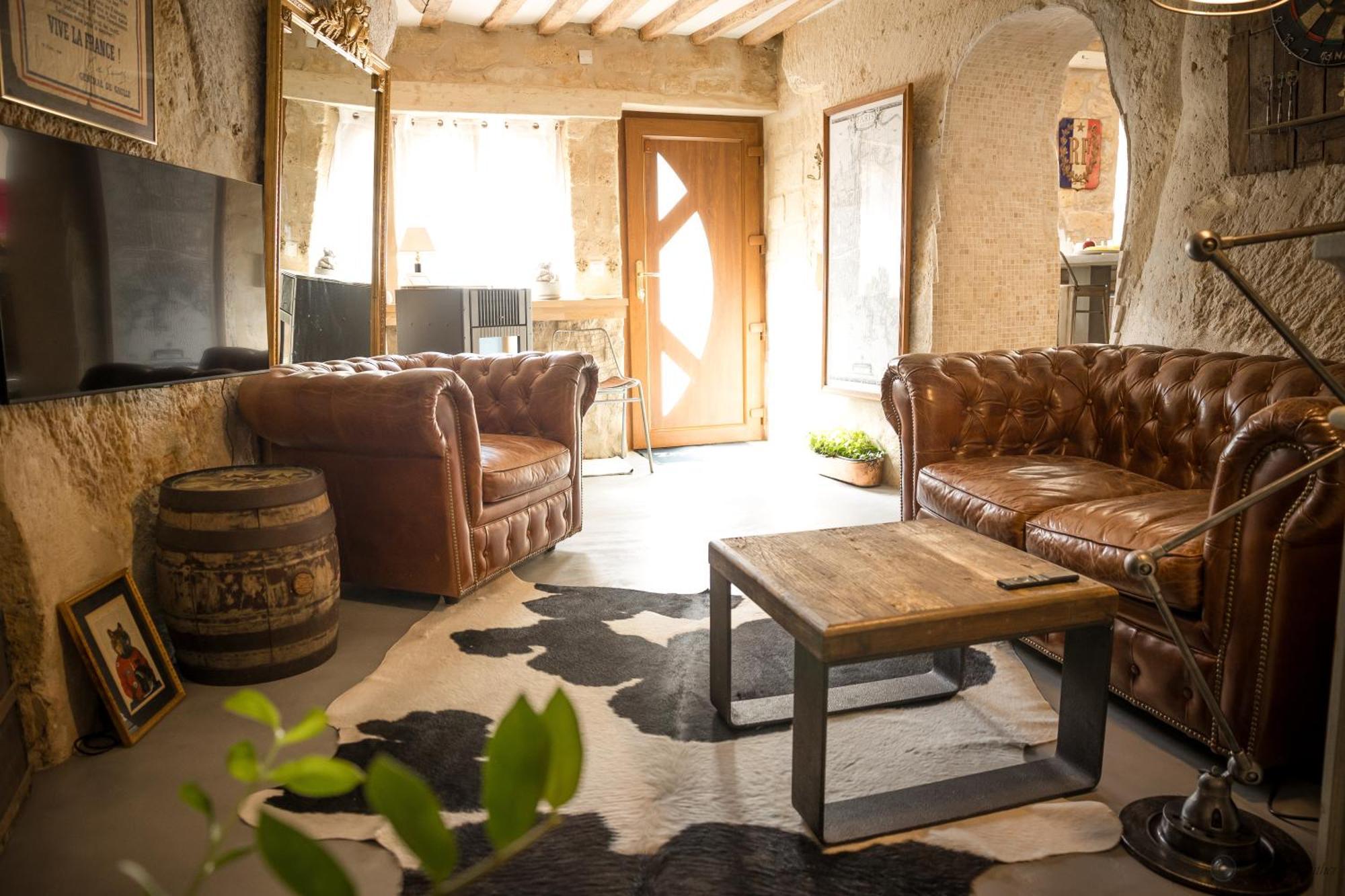 Appartement Chez Millouz - Triplex Semi-Troglodyte à Pontoise Extérieur photo