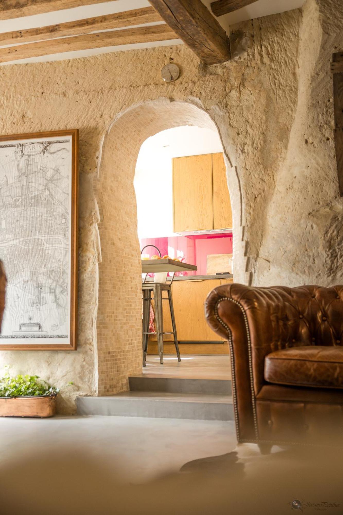 Appartement Chez Millouz - Triplex Semi-Troglodyte à Pontoise Extérieur photo